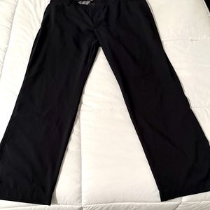Under Armour Black Golf Pants; 38x30